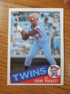 1985 Topps Kirby Puckett Rookie #536 HOFer LK