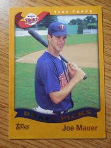 2002 Topps Joe Mauer Rookie #622 LK