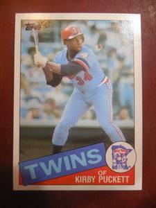 1985 Topps Kirby Puckett Rookie #536 HOFer LK