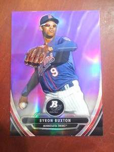 2013 Bowman Platinum Purple Refractor Byron Buxton Rookie #BPCP19 LK