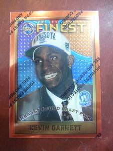 1995 Finest Kevin Garnett Rookie #115 HOFer LK