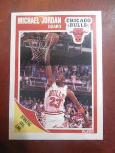 1989 Fleer Michael Jodan #21 HOFer LK