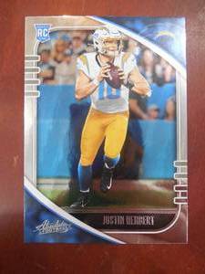 2020 Panini Absolute Justin Herbert Rookie #167 LK