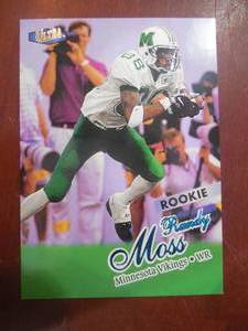 1998 Fleer Ultra Randy Moss Rookie #207 HOFer LK