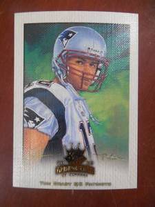 2002 Gridiron Kings National Tom Brady #N4 1st Gridiron Kings Card LK