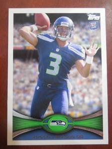 2012 Topps Russell Wilson Rookie #165 LK