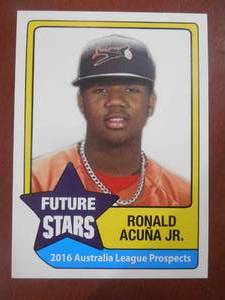 2016 Hot Shot Prospects Ronald Acuna Jr. Rookie LK
