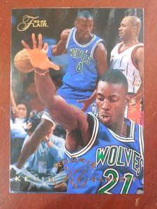 1995 Flair Kevin Garnett Rookie #206 HOFer LK