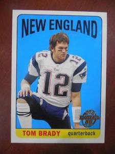 2005 Topps Throwback Tom Brady #TB10 GOAT LK