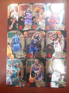 1995 Fleer Rookie Phenom (10) Card Set With Kevin Garnett LK