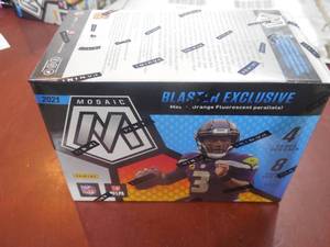 2021 Panini Mosaic Football Blaster Box (8) Packs Per Box LK
