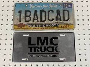 1BADCAD North Dakota License Plate & Truck Plate