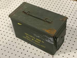 Genuine Military .50 Cal Ammo Can