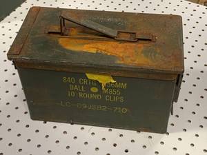 Genuine Military .50 Cal Ammo Can