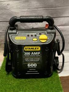 Stanley 300 Amp Jump Starter with Air Compressor (No Cord)