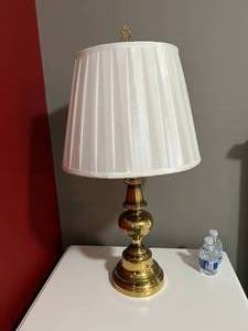 lot 13 image: Touch Lamp - 3 level - with Shades