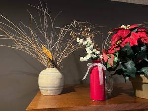 lot 35 image: Lot of Silk Plants