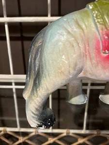 lot 82 image: Vintage Carnival Chalkware Elephant