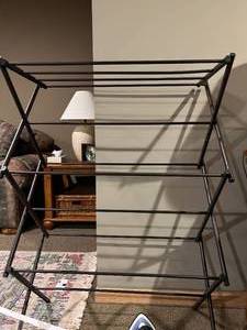 lot 78 image: Drying racks, Ironing Board & Irons