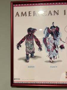 lot 89 image: American Indian Dancers Picture