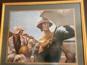 lot 118 image: The Crossing Picture - Signed by Fabio Hurtado