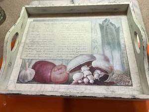 lot 133 image: Platters & Marble Cutting Board