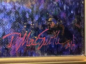 lot 137 image: Original Oil Painting D. MacSutle