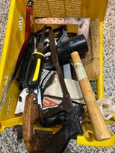 lot 184 image: Bin of Tools
