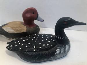 lot 56 image: Duck & Geese Figurines