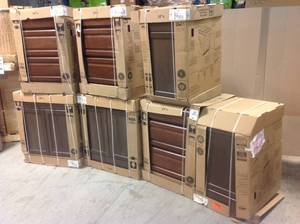 Lot of Assorted Kitchen Cabinets Customer Returns See Pictures