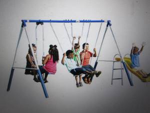 lot 28 image: XDP recreation play all day swing s...