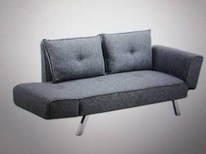 lot 37 image: serta molecule convertible sofa bed...
