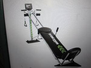 lot 40 image: totalt gym APEX G5 home gym with 10...