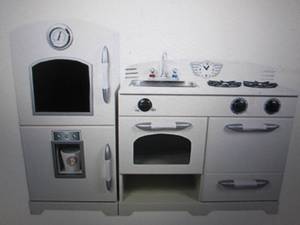 lot 42 image: teamson kids 2-pc play kitchen whit...