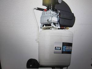lot 44 image: pulsar 15 gallon vertical air compr...