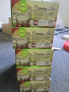 lot 74 image: 15 packages of regular mouth cannin...