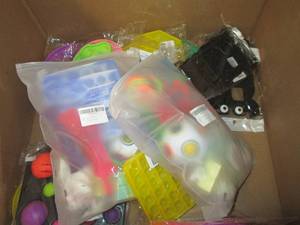 lot 80 image: box of fidget toys ...