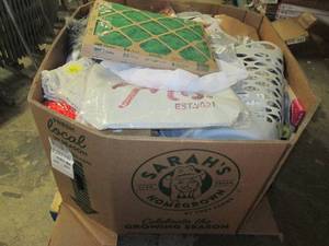 lot 94 image: palletgaylord of furnace filters ,...