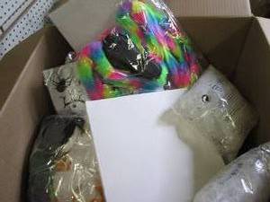 lot 96 image: box of halloween and more ...