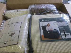 lot 105 image: box of furniture covers ...