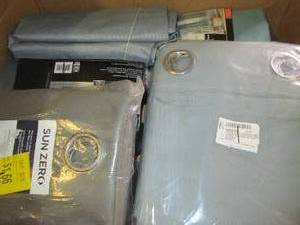 lot 106 image: box of curtains ...