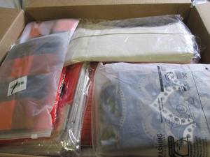 lot 107 image: box of decorative pillow covers ...