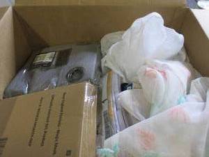 lot 115 image: box full of curtains ...