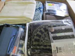 lot 118 image: box full of curtains ...