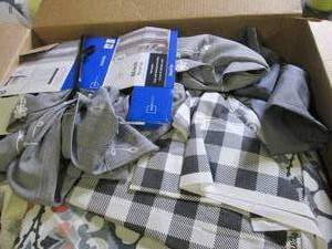 lot 120 image: box full of curtains ...