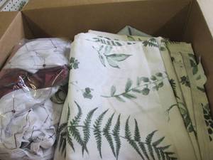 lot 121 image: box full of curtains ...