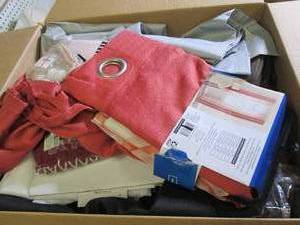 lot 122 image: box full of curtains ...