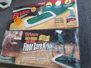 lot 147 image: lot of 2 bruce hardwood and laminat...