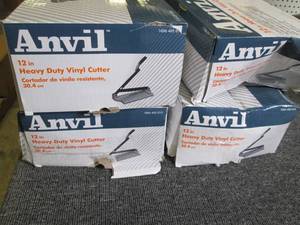 lot 148 image: 4 12 inch anvil heavy duty vinyl t...