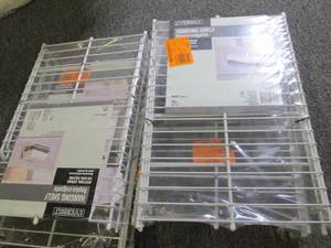 lot 149 image: 4 wire hanging shelves ...